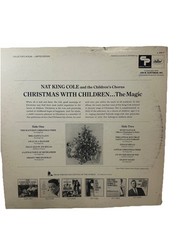 Nat King Cole Magic of Christmas with Children LP Album 1967 Capitol L6517