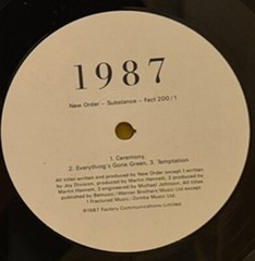 New Order Substance 2 LP Embossed Sleeve w Inners UK 1987 Factory NM