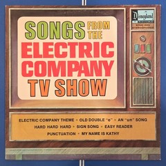 Disneyland/Disney: Songs From The Electric Company TV Show 12″ LP Stereo 1973