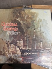 United States Navy – Christmas Greetings EX|EX Vinyl Record 2 LP Holiday
