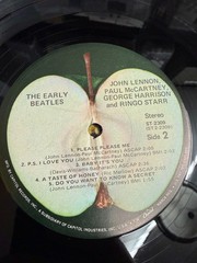 The Beatles The Early Beatles Vinyl LP ST-2309 Apple Records Label Reissue
