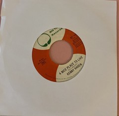 45 rpm KENNY KAREN – A NICE PLACE to LIVE / THAT’S WHY YOU REMEMBER 1973 Pop