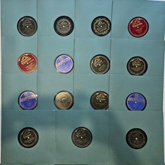 Fifteen 78 RPM 10″ Records Lot #AMJ: Prewar Popular, Dance, etc. 1900s – 1930s