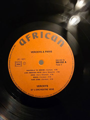 Verckys & L’Orchestre Veve* – Verckys À Paris 1971 AFRO BEAT AFRICAN FRENCH EX