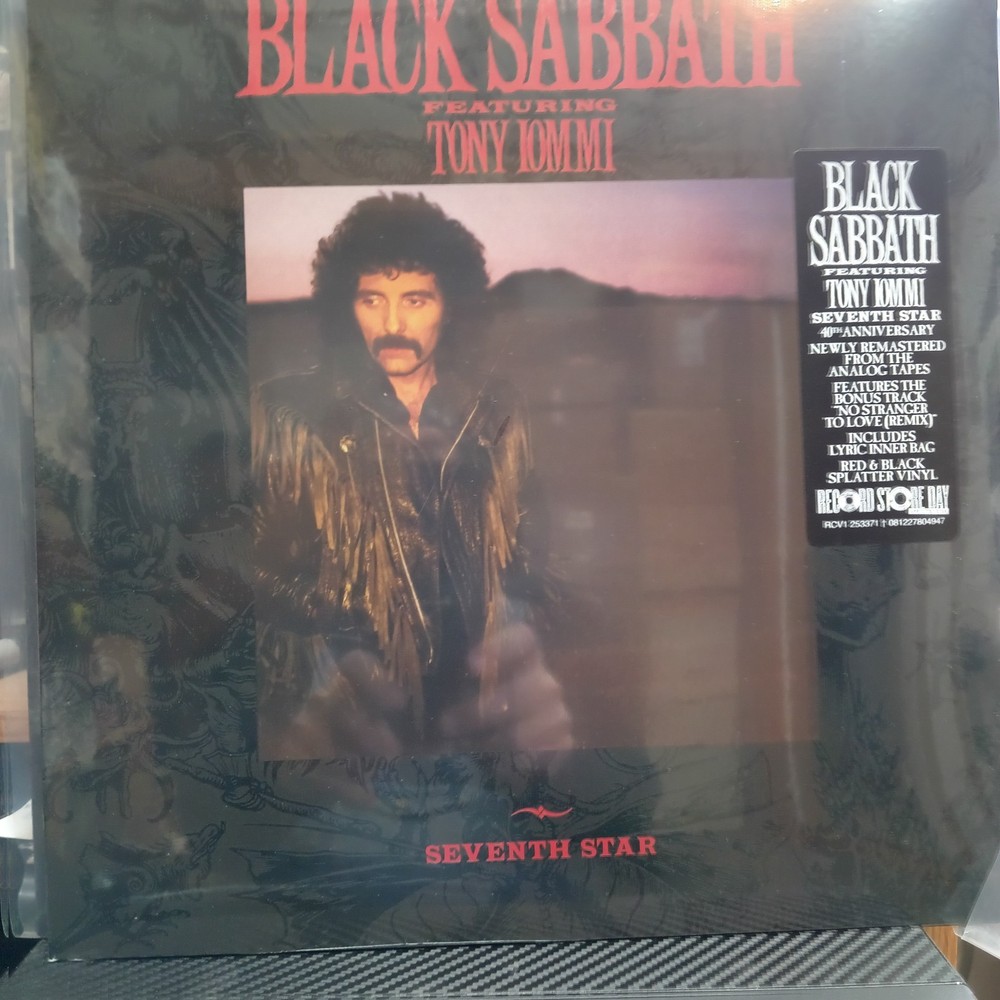 Black Sabbath/Tony Iommi SEVENTH STAR Limited RSD 2026 New Colored Vinyl LP