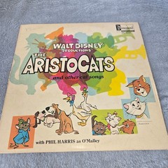 The Aristocats Vinyl Record 1970 Disneyland DQ-1333 Walt Disney Soundtrack LP
