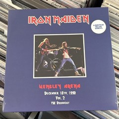 Iron Maiden Wembley Arena 1990 Volume 2 Blue Vinyl Limited Edition Heavy Metal