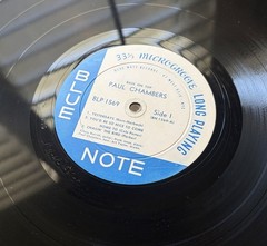 Paul Chambers Bass On Top Blue Note 1569 RVG P/ear Deep Grooves