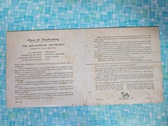 Melachrino Orch, Music For Daydreaming, 1954 RCA 2 EPs, gatefold cover