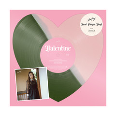 Laufey – Valentine Lover Girl Strawberry Matcha Heart Shaped Vinyl Sealed New