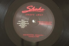 Shake Swept Away Rare Private Pressing California Rock AOR Vinyl Record