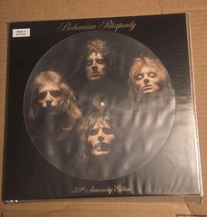 Queen Bohemian Rhapsody 50th Anniversary 12″ Vinyl Picture Disc Cheapest On eBay