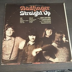 Badfinger Straight Up 12″ 33 RPM Black Vinyl LP Apple Records