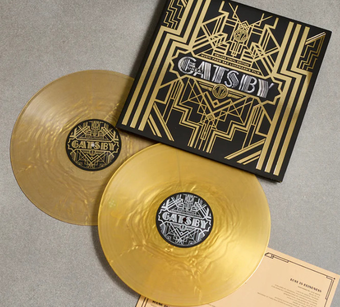 The Great Gatsby Soundtrack – DELUXE EDITION Gold Nugget 2 LP Vinyl [NEW/SEALED]