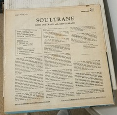 JOHN COLTRANE Vinyl Lp SOULTRANE Prestige Records1958 MONO PRLP-7142