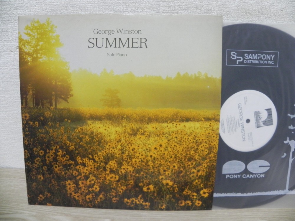 George Winston – Summer 1991 KOREA LP & NO BARCODE / CLEAN COPY !!!