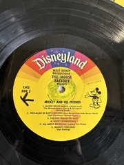 Disneyland Records The Mouse Factory Presents Mickey And His Friends LP 1972