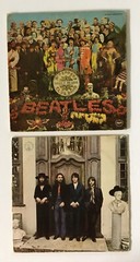 Beatles “Sgt. Pepper Lonely Hearts Club” & “Hey Jude” 33 RPM Vinyl Records