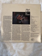 Albert Collins – Ice Pickin’ vinyl 1978 AL4713 Alligator green label Texas Blues