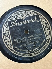 Isham Jones – Three Thirty Blues / Tell Me You Love Me – Brunswick 78 RPM