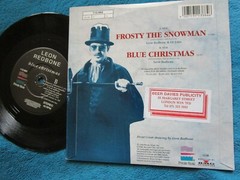 Leon Redbone ‎– Frosty The Snowman Private Music 113 884 Vinyl 7inch Single