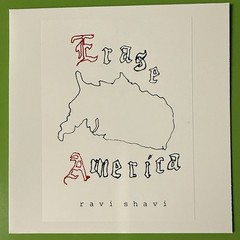 Ravi Shavi – Erase America LP Almost Ready Records Vinyl Indie Rock 2025 Limited