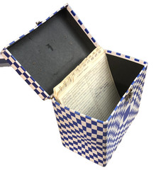 Collection of 10 45s plus Bonus groovy storage box