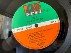 MC5 – Back In The USA [German Import] Vintage Atlantic LP Vinyl Record Album