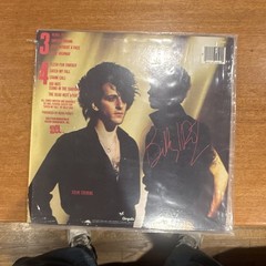 Billy Idol Rebel Yell Chrysalis first press shrink wrap hype sticker/price tag