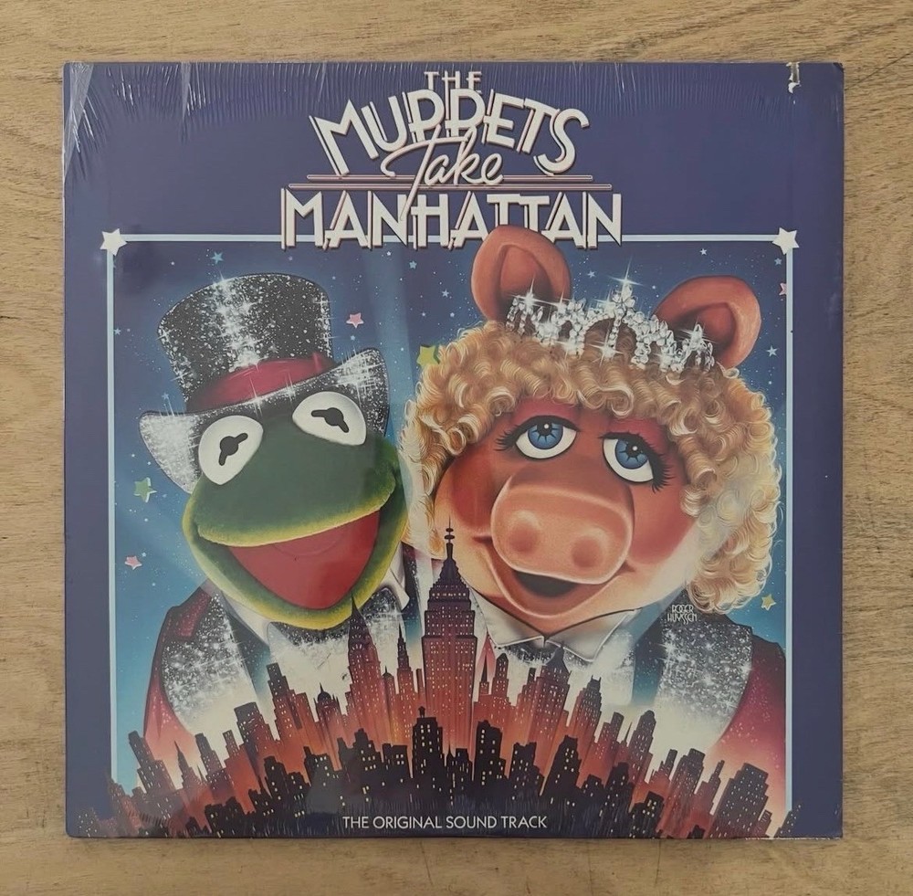 Muppets Take Manhattan soundtrack vinyl record Sealed New Rare