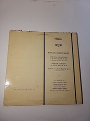 Wolfgang Amadeus Mozart: Musical Heritage Society Album