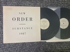 New Order Lp Substance 1987 V. G + Promo Copy Original Press