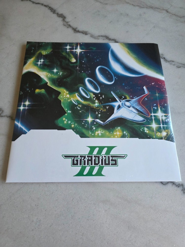 Gradius III Video Game Vinyl Soundtrack 2xLP Ship to Shore STS-032 sealed