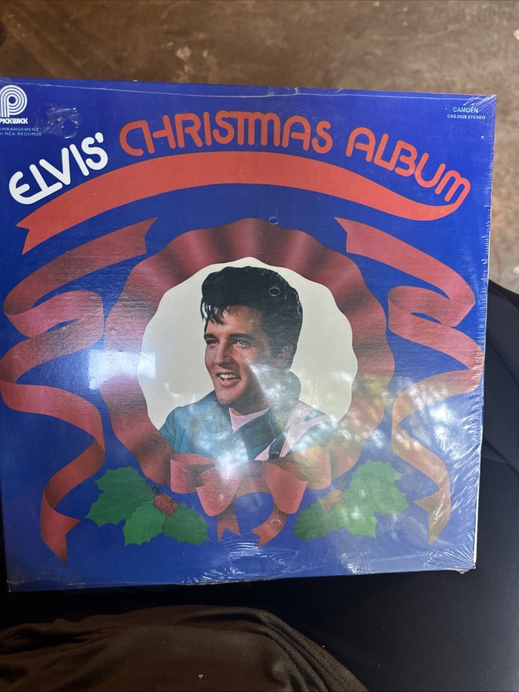 Elvis Presley Christmas Album Pickwick 12″ Black Vinyl LP Holiday CAS-2428