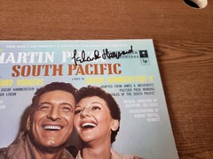 leland hayward autographed 1950s vg++ cover & vg+ lp South Pacific see notes!