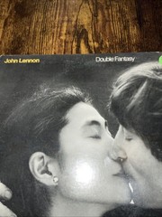 John Lennon Yoko Ono Double Fantasy LP Vinyl Record Album 1980 Geffen Promo Copy