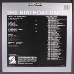 BIRTHDAY PARTY: the peel sessions STRANGE FRUIT 12″ EP 45 RPM UK