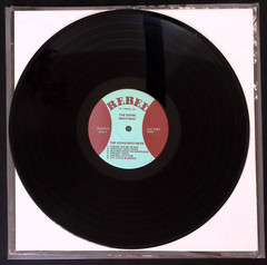 THE GOINS BROTHERS SELF TITLES REBEL RECORD MELVIN RAY SHRINK VINYL LP 135-58W