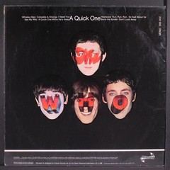 WHO: a quick one REACTION 12″ LP 33 RPM UK