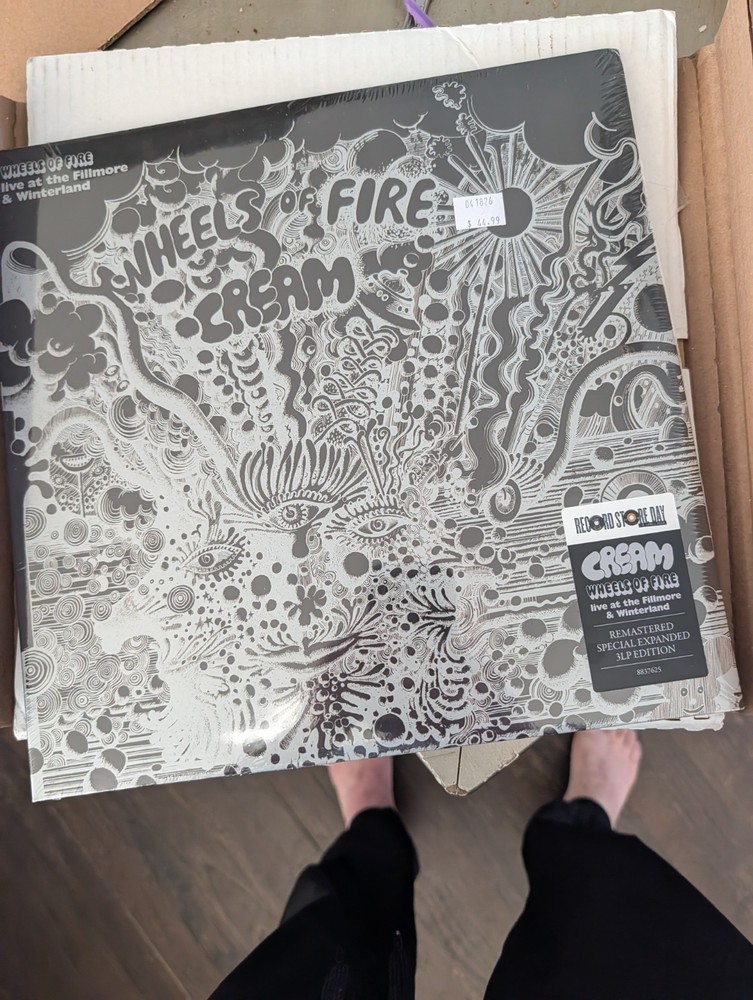 Cream – Wheels Of Fire: Live At The Fillmore & Winterland [3-lp Expanded Version