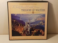 Treasury of Waltzes The Family Library of Beautiful Listening 3 Box set & Book