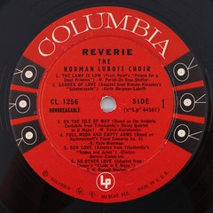 The Norman Luboff Choir – Reverie – 1959 Mono LP Vinyl Record Hollywood CL 1256