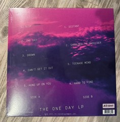 The One Day LP (Blue Pink Swirl Vinyl) + Cloud Shaped Vinyl Tate McRae Numbered