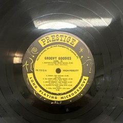 Prestige 12″ Black Vinyl LP Groovy Goodies Vol. 2 1964 Jazz PR 7313