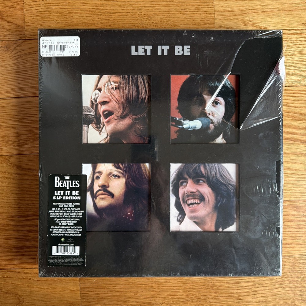 The Beatles Let It Be Special Edition Deluxe Box Set Vinyl 5 LP Edition NEW BNIB