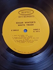 Edgar Winter ~ Edgar Winter’s White Trash ~ 1971 1st Pressing in Shrink EX/EX