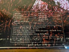 Black Sabbath – Self Titled (Vinyl LP, 1970) WB Green Label WS 1871