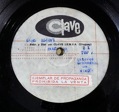 Test Pressing ZZ TOP Fandango Uruguayan Promo 1975 Texas Blues Southern Rock LP