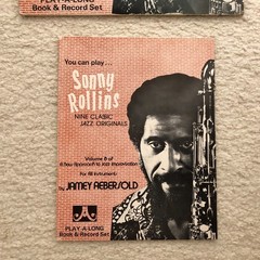 SONNY ROLLINS NINE CLASSIC JAZZ ORIGINALS VOL. 8, JAMEY AEBERSOLD JA 1217