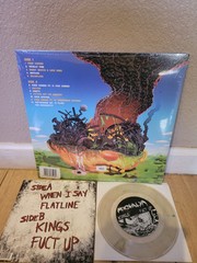 PUP Colored Vinyl LP & Moovalya Colored 7-inch Vinyl Together!
